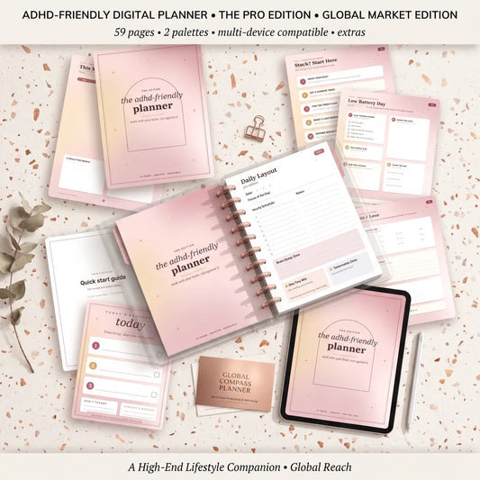 The ADHD-Friendly Planner — Complete System
