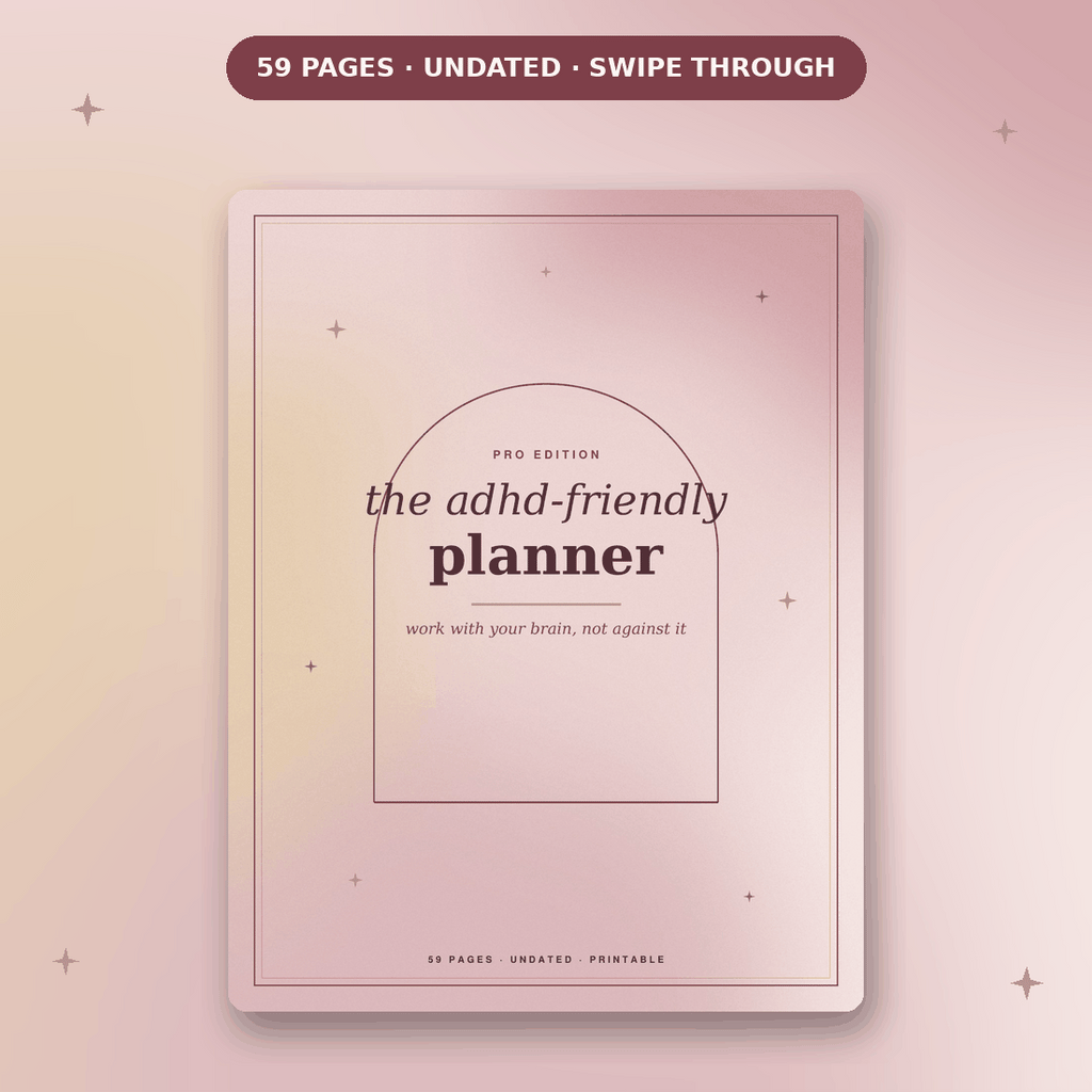 The ADHD-Friendly Planner — Complete System