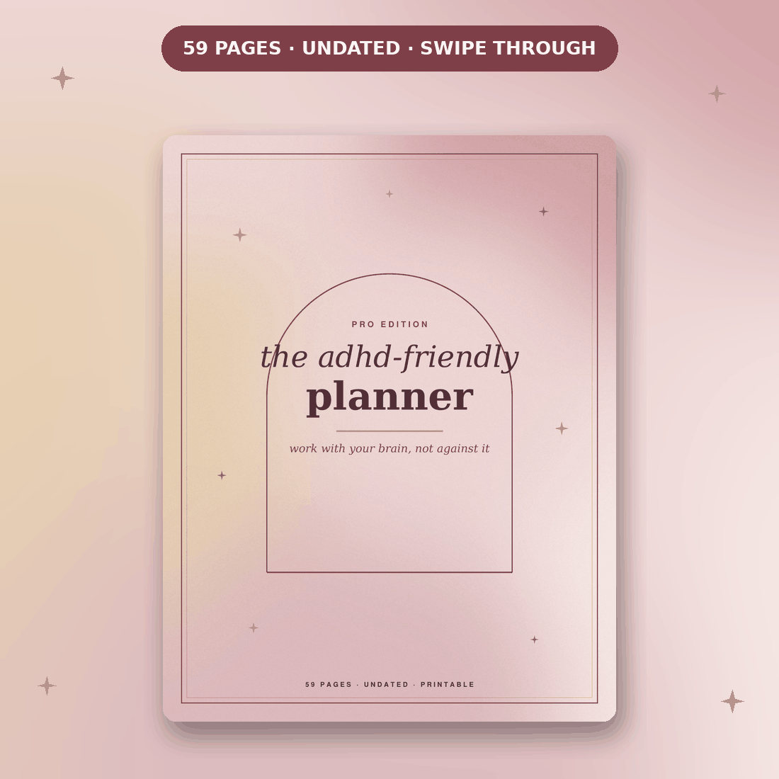 The ADHD-Friendly Planner — Complete System