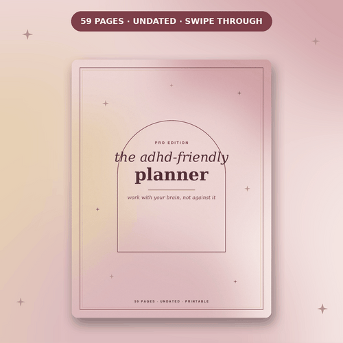 The ADHD-Friendly Planner — Complete System