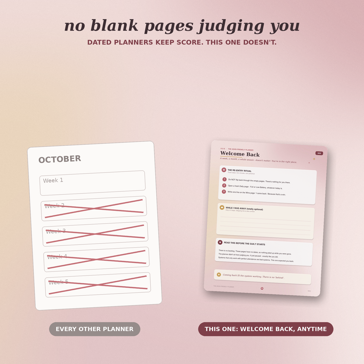 The ADHD-Friendly Planner — Complete System